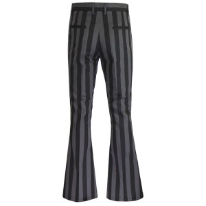 Effortless Men Fashion Stripe Bellbottom Trousers