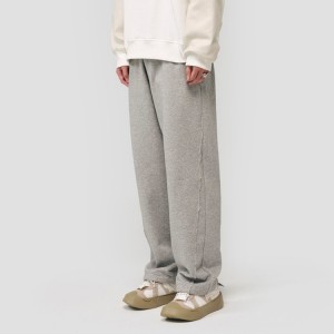 Unisex Terry Lounge Trousers Raw Cut Terry Sweatpants