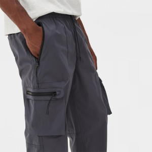 Men Chic Cargo Pants Cotton Zipper Cargo Trouser