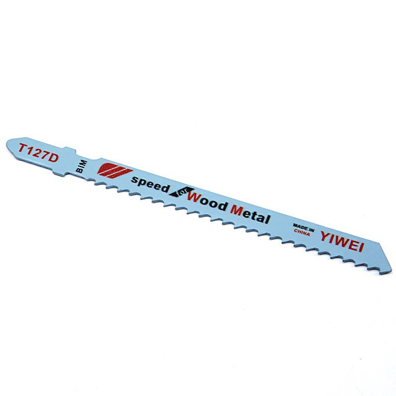 Curved saw blade T127D