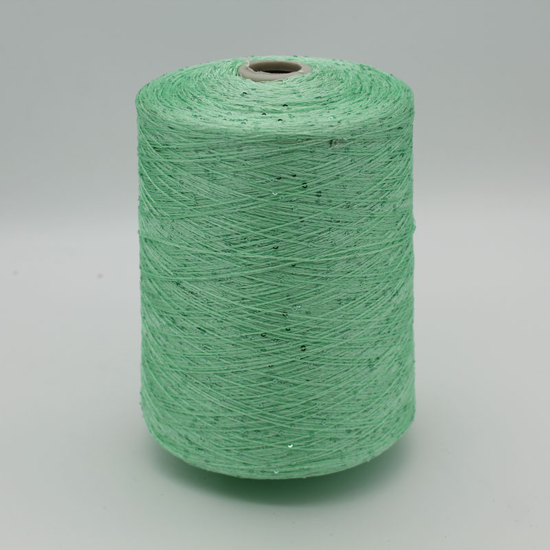 Factory Direct Sales Sequin Fashion Fancy Yarn For Hand Knitting