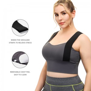 Hot Selling Bralette Seamless Top Yoga Vest Sports Bra Running Gym High Impact Push Up Training Sports Bras For Women