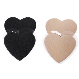 Reusable Strapless invisible bra Heart-shaped push up sexy strapless bra Nipple cover for dress