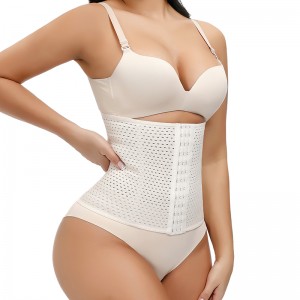 Hot Selling Adjustable 4 Rows 13 Buckles Comfortable Waist Effective Support Women Body Shaper Waist Trainer