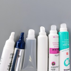 OEM ODM 10ml 15ml small cosmetic packaging tube for lip gloss mascara eyeliner liquid makeup packaging soft tube