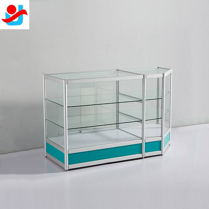 factory low price Glass Display Shop Counter Design - Quality assurance glass kiosk mobile phone display counter – Yujin