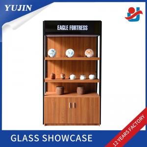 Hot New Products Trophy Display Cabinet - wooden and metal wine racks – Yujin
