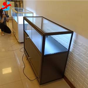Customizable Exhibition Glass Display Showcase