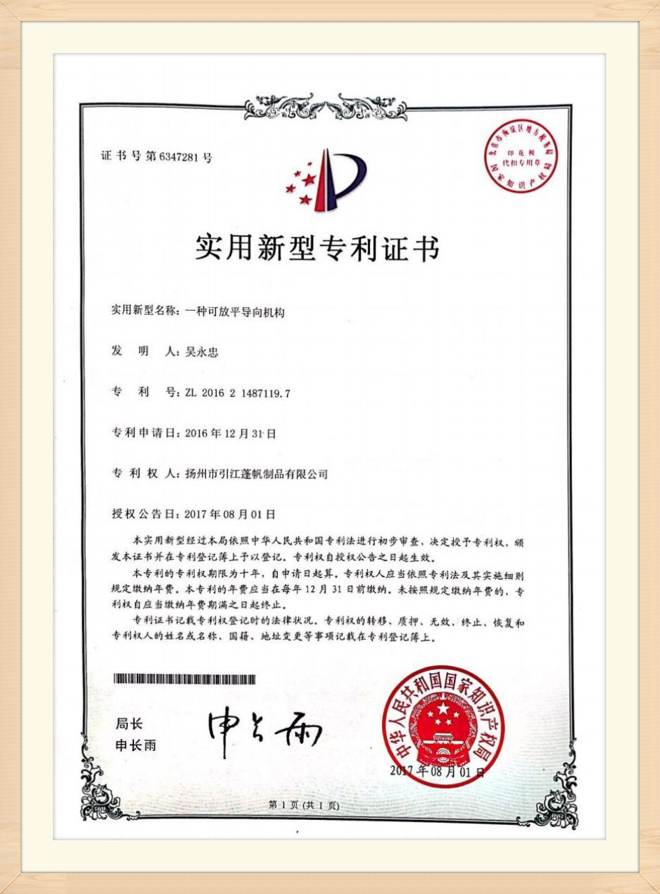 Certyfikat patentowy (13)