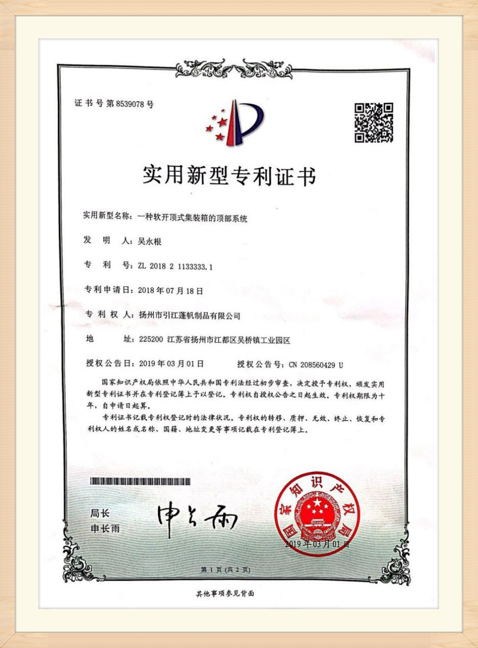 Certificato di brevetto (18)