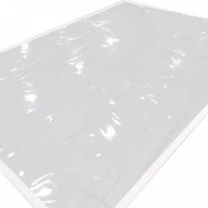 Bâches en plastique vinyle transparent robustes, bâche transparente en PVC 4