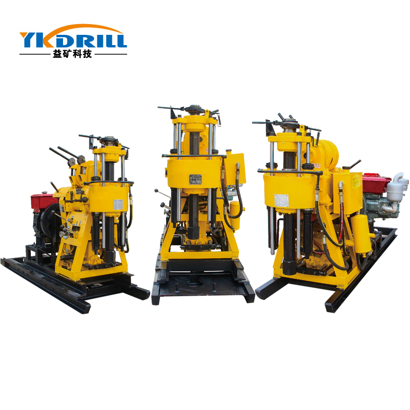 Water well drilling rig is a fully hydraulic surface drilling equipment