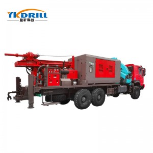 South Africa Hot Selling Truck Mounted Drill Rig Well Drilling Rig 350 Meter