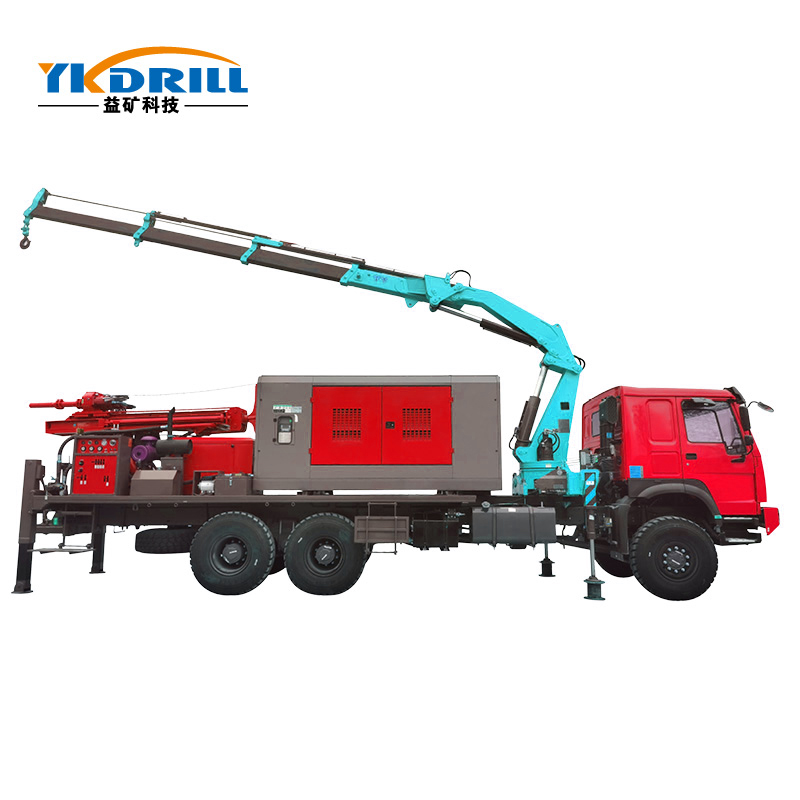 350 Depth Well Drilling Rig for Air DTH Drilling