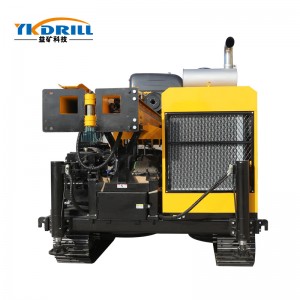 Crawler 1000m Borehole Machine Drill Water Well Truck Core Rotary Drilling Rig