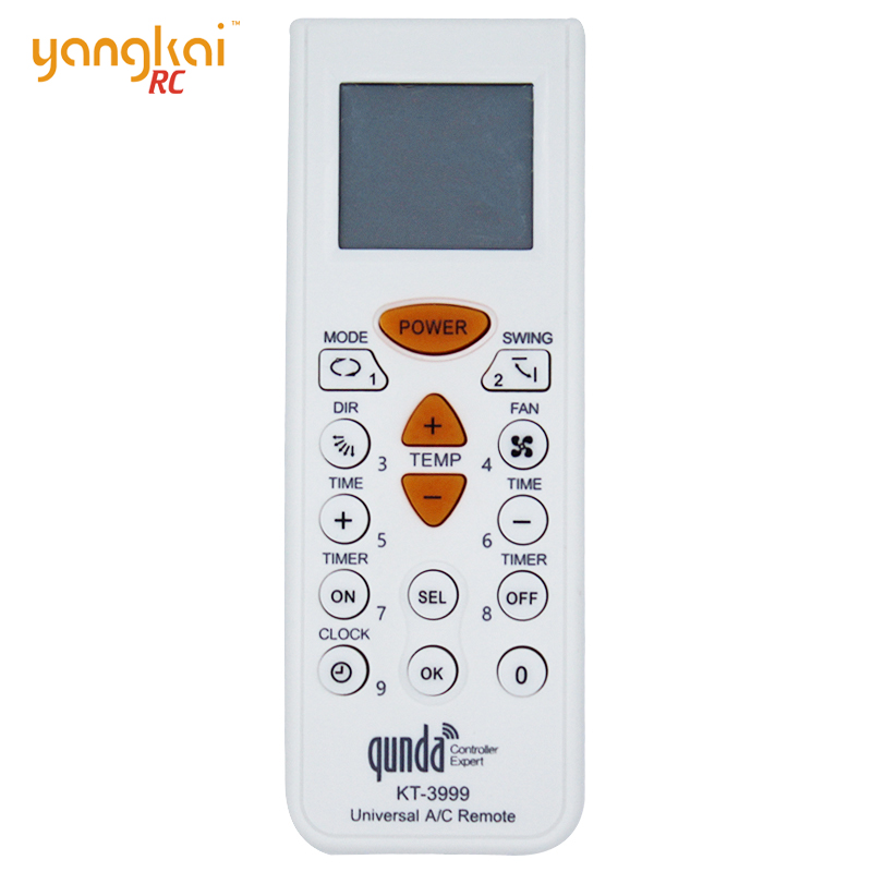 Factory Free sample Samsung Bn59-01198q - 4000 in 1 Universal A/C Remote KT3999 – Yangkai