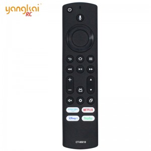 OEM/ODM Manufacturer Ble Voice Remote – TOSHIBA  Smart TV Remote Control CT-95018 – Yangkai