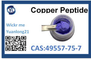 high quality Copper Peptide 49557-75-7 Fekitari yekutumira mutengo wakanaka