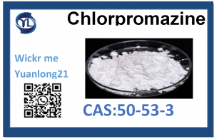 Cửa hàng nhà máy Chlorpromazine CAS 50-53-3