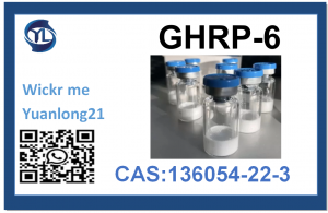 [D-Lys 3]-GHRP-6 Жогорку сапаттагы буюмдар коопсуз жеткирилет 136054-22-3