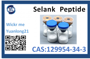 100 % sikker frakt Rå peptidpulver Selank 129954-34-3 Den mest gunstige prisen