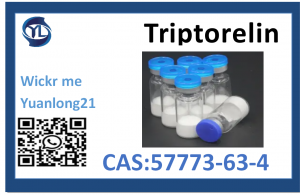 ຄວາມບໍລິສຸດສູງ Triptorelin 57773-63-4 ໂຮງງານສົ່ງຜົງສີຂາວທີ່ປອດໄພ