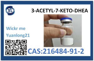 Европа ысык-сатуу азыктары 216484-91-2 3-ACETYL-7-KETO-DHEA жогорку тазалык