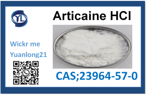 Articaine হাইড্রোক্লোরাইড CAS23964-57-0 কারখানা সরাসরি সরবরাহ