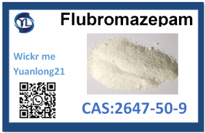 Flubromazepam CAS;2647-50-9 Giao hàng an toàn tại chỗ trong vài giây