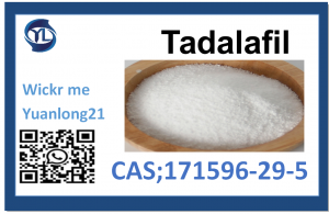 Тадалафил CAS высокой чистоты; 171596-29-5 Безопасная доставка по каналу