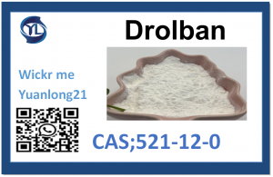 Drostanolone propionate CAS: 521-12-0 Fantsona azo antoka handefasana vokatra malaza