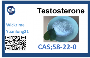 Testosterone CAS: 58-22-0 miaraka amin'ny kalitao ambony