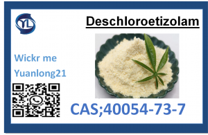 Deschloroetizolam CAS 40054-73-7 Chất lượng giao hàng an toàn tại nhà máy hạng nhất