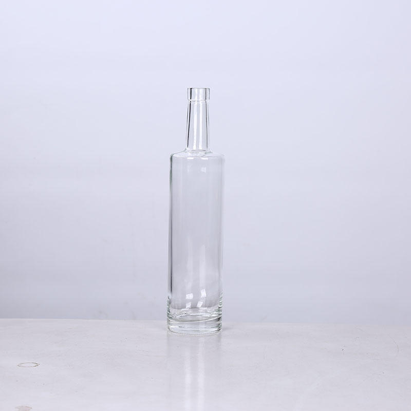 002 Crystal glass bottle crystal white glass
