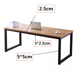 Renewable Design for Office Furniture Outlet - Simple wooden computer game table  – Yuelaikai