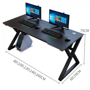 Cheap price Corner Office Desk - Simple bedroom home modern economic computer desk  – Yuelaikai