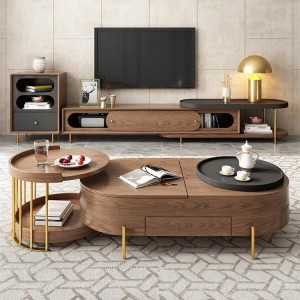 Modern Tea Table Combination Tv Cabinet