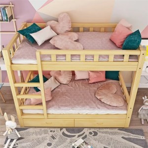 Furniture Sets Modern Solid Wooden Bunk Bed for Kids