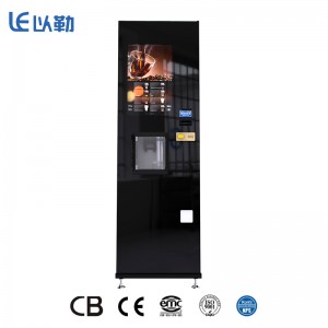 Self-service automatic coffee machine vending coffee