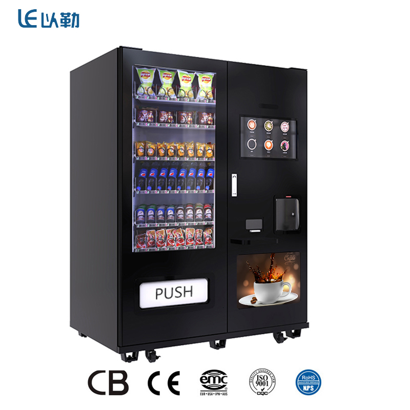 Combo Vending Machine ที่ขายดีที่สุดสำหรับขนมและเครื่องดื่ม