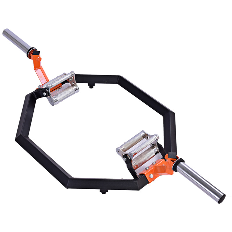Hexagon rotary hard barbell bar