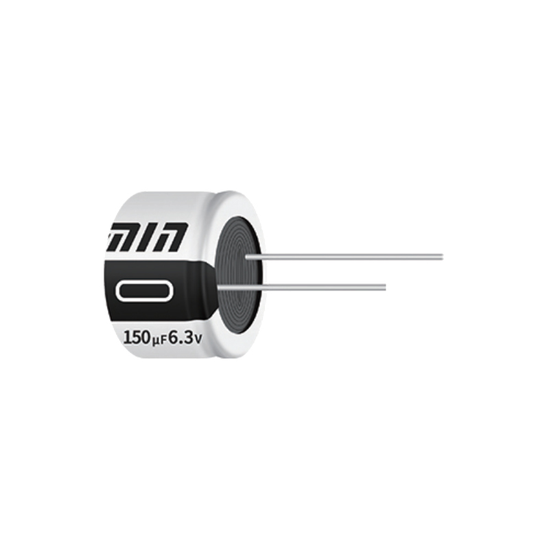 Radialinis švino miniatiūrinis aliuminio elektrolitinis kondensatorius LMM