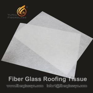 Factory For China Fiberglass Roofing Tissue/ Surface Tissue Glass Fiber Surface Mat for Water Proofing Roof Water Resistant