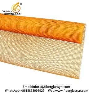 Chemical resistant glass fiber mesh