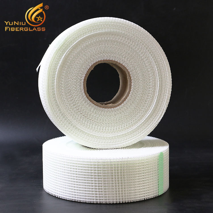 3mm×3mm Glass fiber Self adhesive tape Strong spatial stability drywall tape