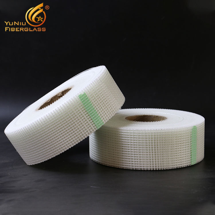 High strength Glass fiber Self adhesive tape for wall insulation