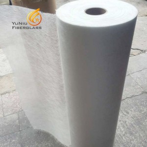 Fiberglass tissue mat used for waterproof roofing 50g/m2 factory price