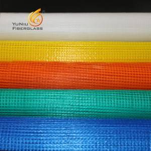 OEM Customized Reinforced Fiberglass Fabric - 100 gsm /160gsm Fiberglass Mesh – Yuniu