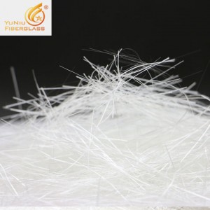 Silane coating Chopped glass fiber Good flowability Superior quality