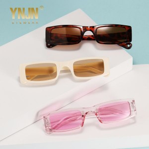 European and American fashion trend personality square sunglasses for men and women INS sunglasses 21-24